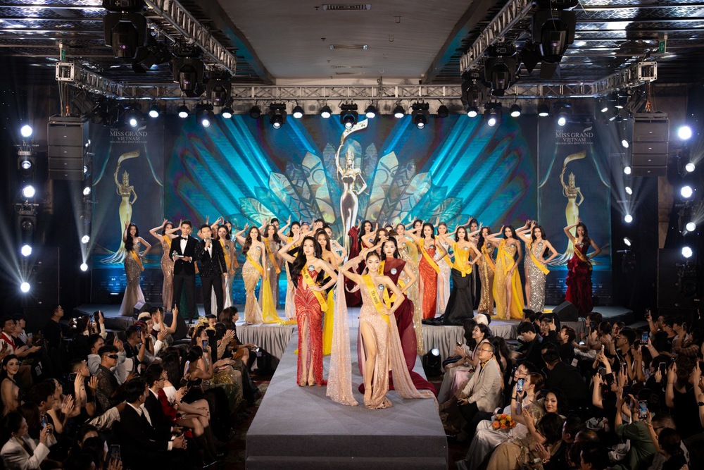 Trao sash và công bố thí sinh Miss Grand Vietnam 2025  - Ảnh 1.