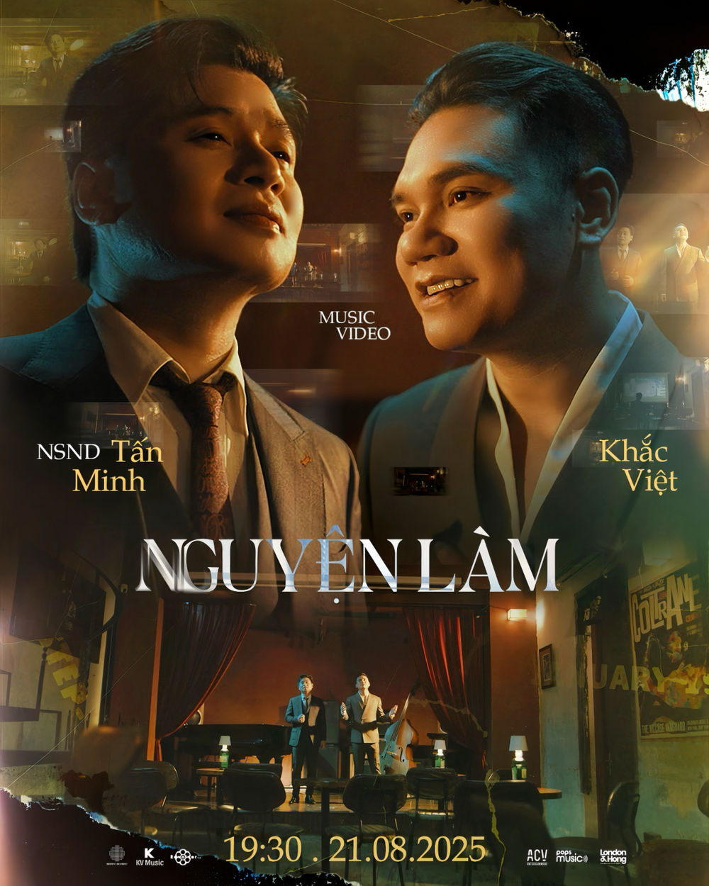 NSND Tấn Minh kết hợp Khắc Việt trong MV Nguyện làm phiên bản mới - Ảnh 1.