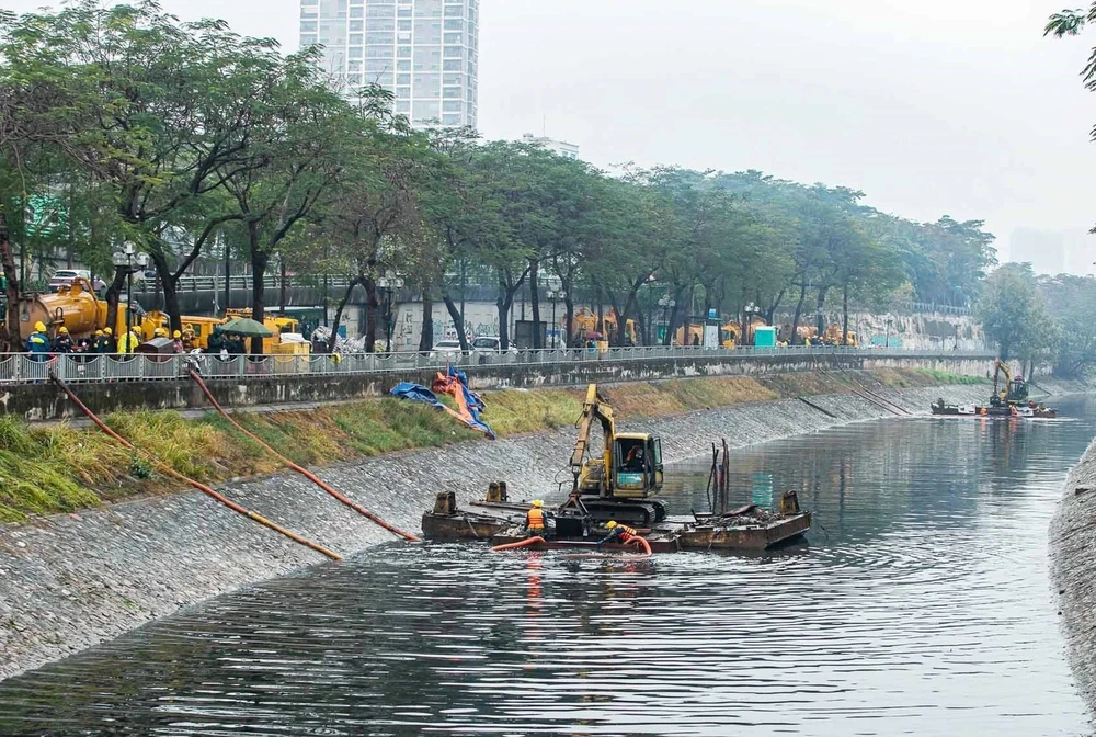 Dự án hồi sinh sông Tô Lịch quyết tâm &quot;về đích&quot; đúng hẹn - Ảnh 10.