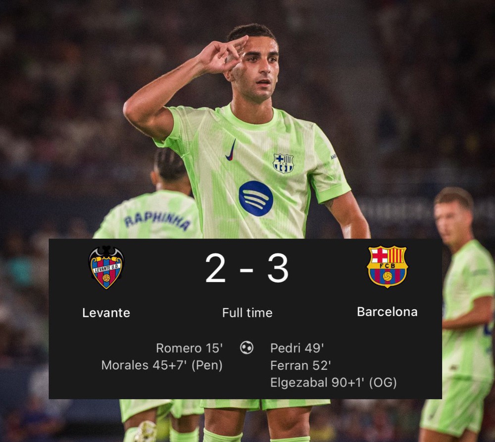 Barcelona ngược dòng cực ngoạn mục, chiếm ngôi đầu La Liga - Ảnh 1.