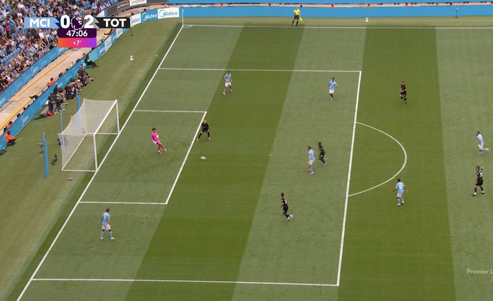 TRỰC TIẾP bóng đá Man City vs Tottenham: Thủ môn Man City mắc sai lầm (H1, 0-2) - Ảnh 2.