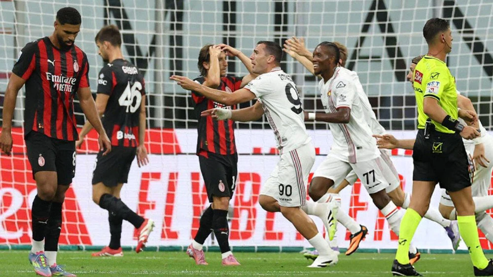 Milan thua sốc tân binh Serie A, Modric có màn ra mắt đáng quên ở San Siro - Ảnh 1.
