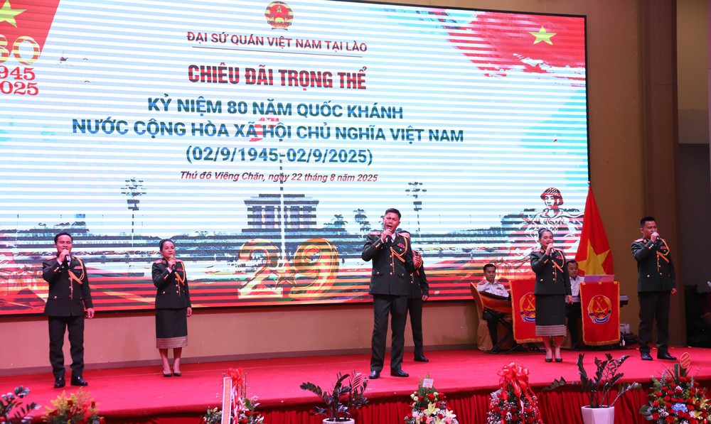 80 năm Quốc khánh: Thắm tình hữu nghị đặc biệt Việt - Lào - Ảnh 3.