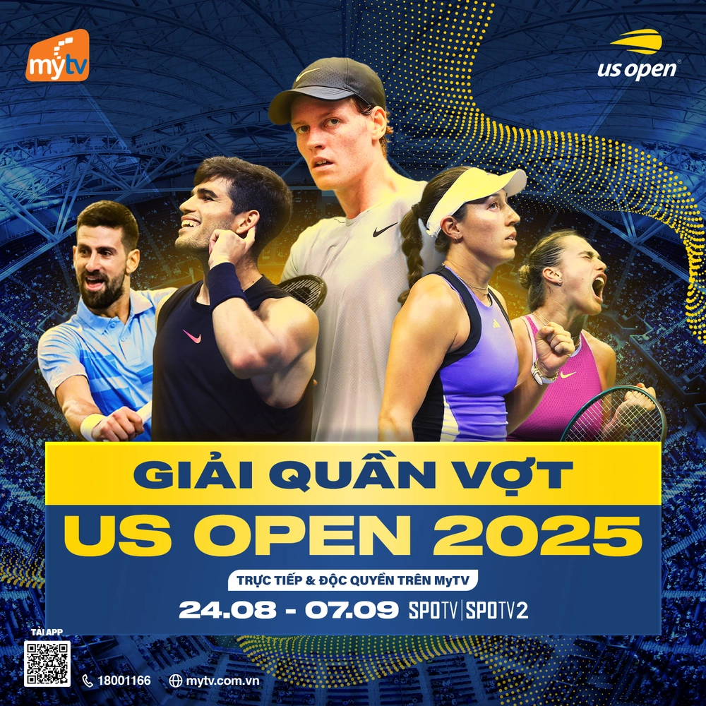 Xem trực tiếp US Open 2025