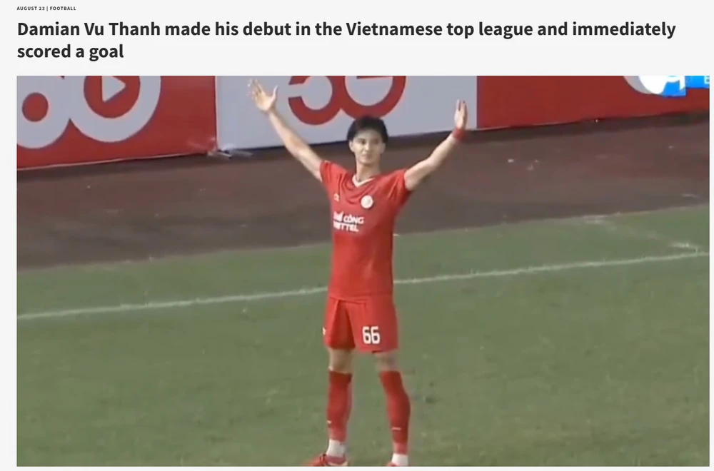 Báo châu Âu viết về sao trẻ Việt kiều ghi bàn trong 1 phút ở V-League, dự đoán khả năng khoác áo U23 Việt Nam - Ảnh 2.