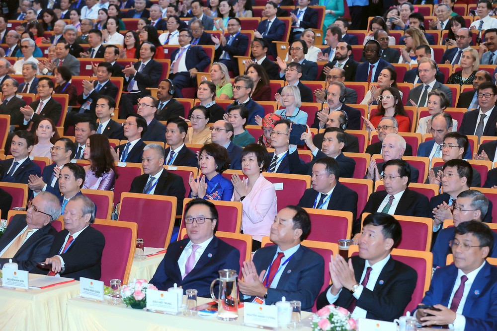 Tổng Bí thư Tô Lâm dự Lễ kỷ niệm 80 năm Ngày thành lập ngành Ngoại giao - Ảnh 3.