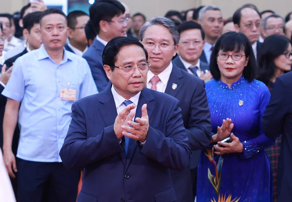 Thủ tướng Phạm Minh Chính: Bộ và ngành Tư pháp đưa công tác xây dựng và thi hành pháp luật thành lợi thế cạnh tranh quốc gia - Ảnh 1.