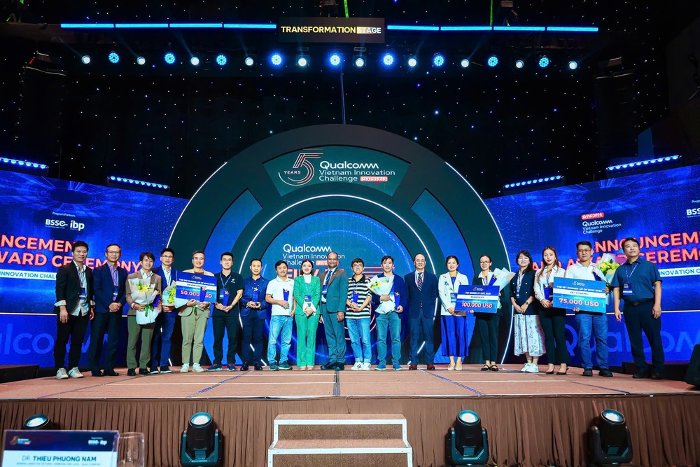 Rainscales Vietnam đoạt giải nhất &quot;Thử thách Đổi mới Sáng tạo Qualcomm Việt Nam 2025&quot; - Ảnh 1.