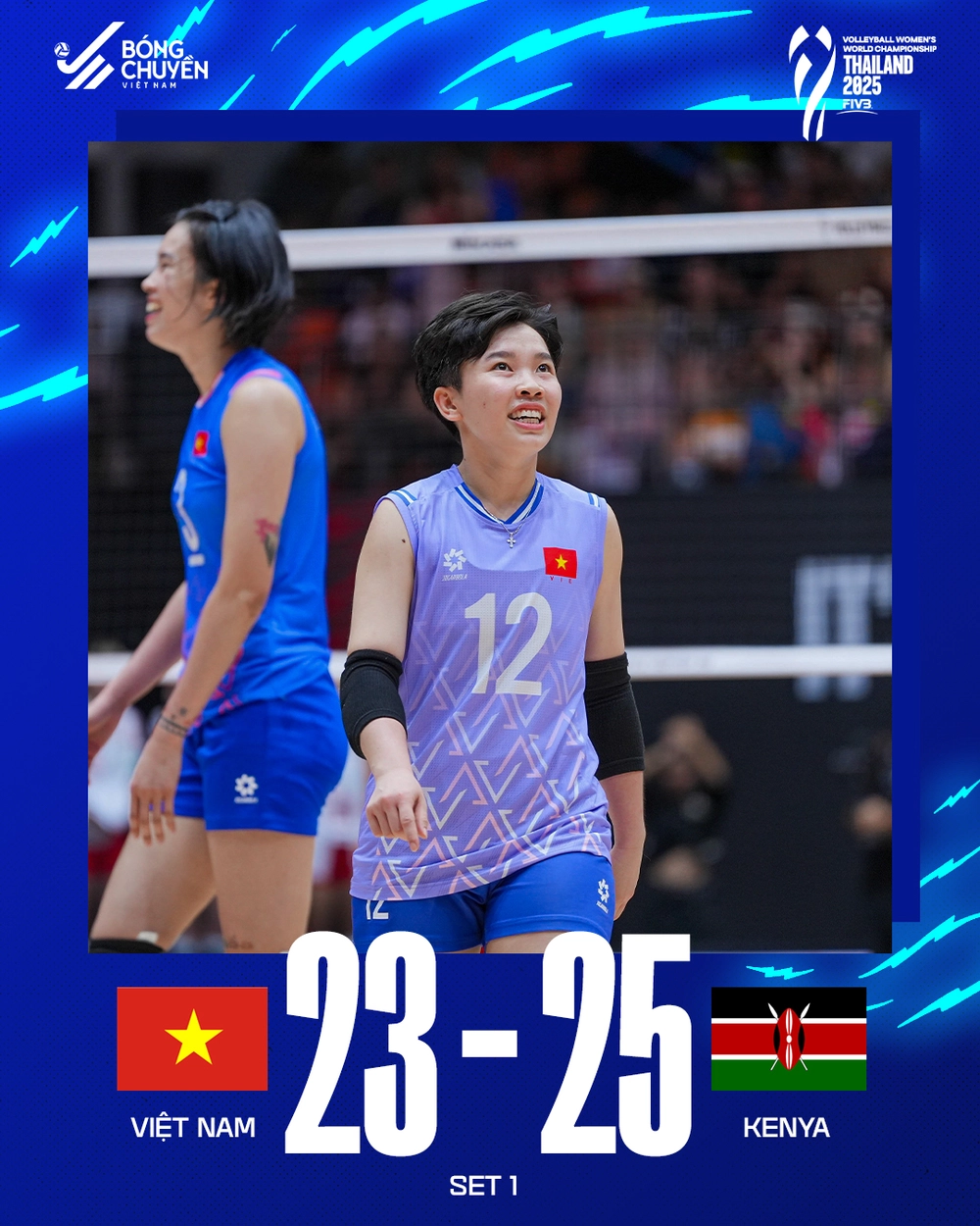 TRỰC TIẾP bóng chuyền Việt Nam vs Kenya: Đội bạn thắng 2 set - Ảnh 3.