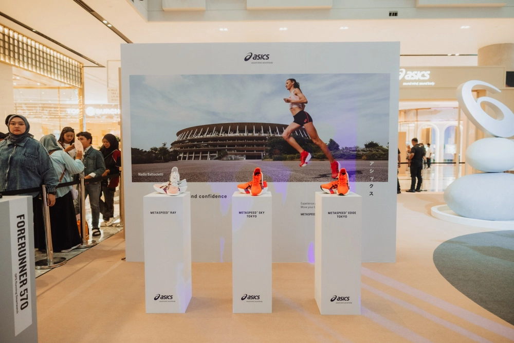 Pop-up “Garden of Motion” của ASICS quy tụ dàn đại sứ thương hiệu Đông Nam Á - Ảnh 4.