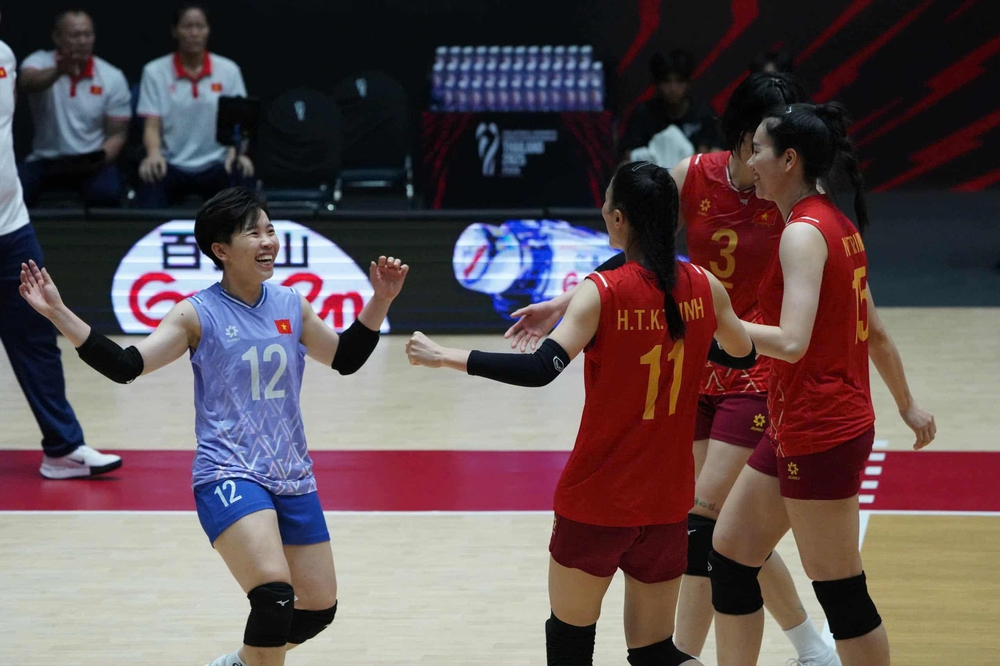Đội tuyển bóng chuyền nữ Việt Nam khép lại hành trình World Championship 2025: Bước khởi đầu từ những thử thách - Ảnh 1.