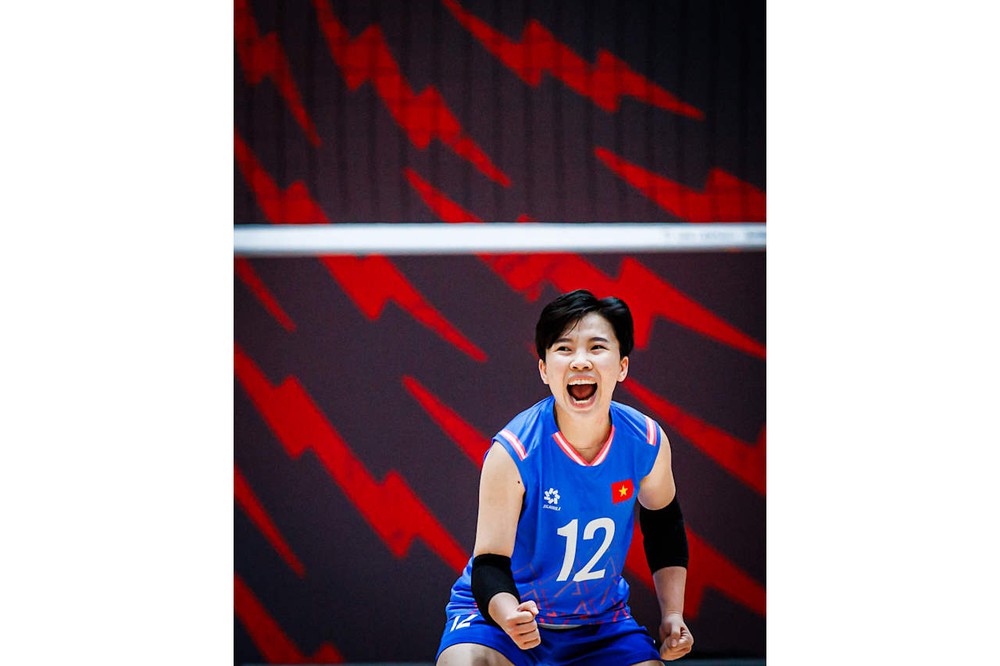 Libero Khánh Đang xếp hạng 11 trong danh sách VĐV bắt bước 1 tốt nhất giải vô địch thế giới 2025