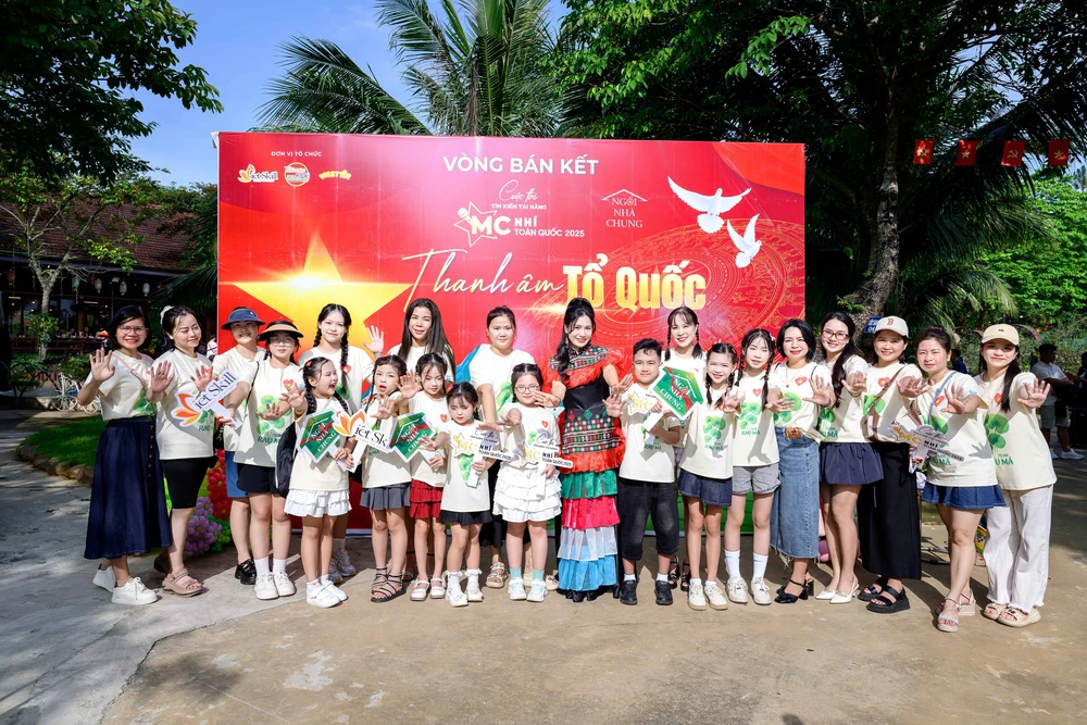 Lan tỏa &quot;Thanh âm Tổ quốc&quot; tại Bán kết MC Nhí 2025 - Ảnh 3.