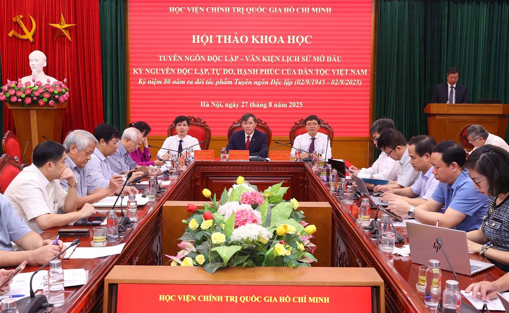 Tuyên ngôn Độc lập - Văn kiện lịch sử mở đầu kỷ nguyên độc lập, tự do, hạnh phúc của dân tộc Việt Nam - Ảnh 1.