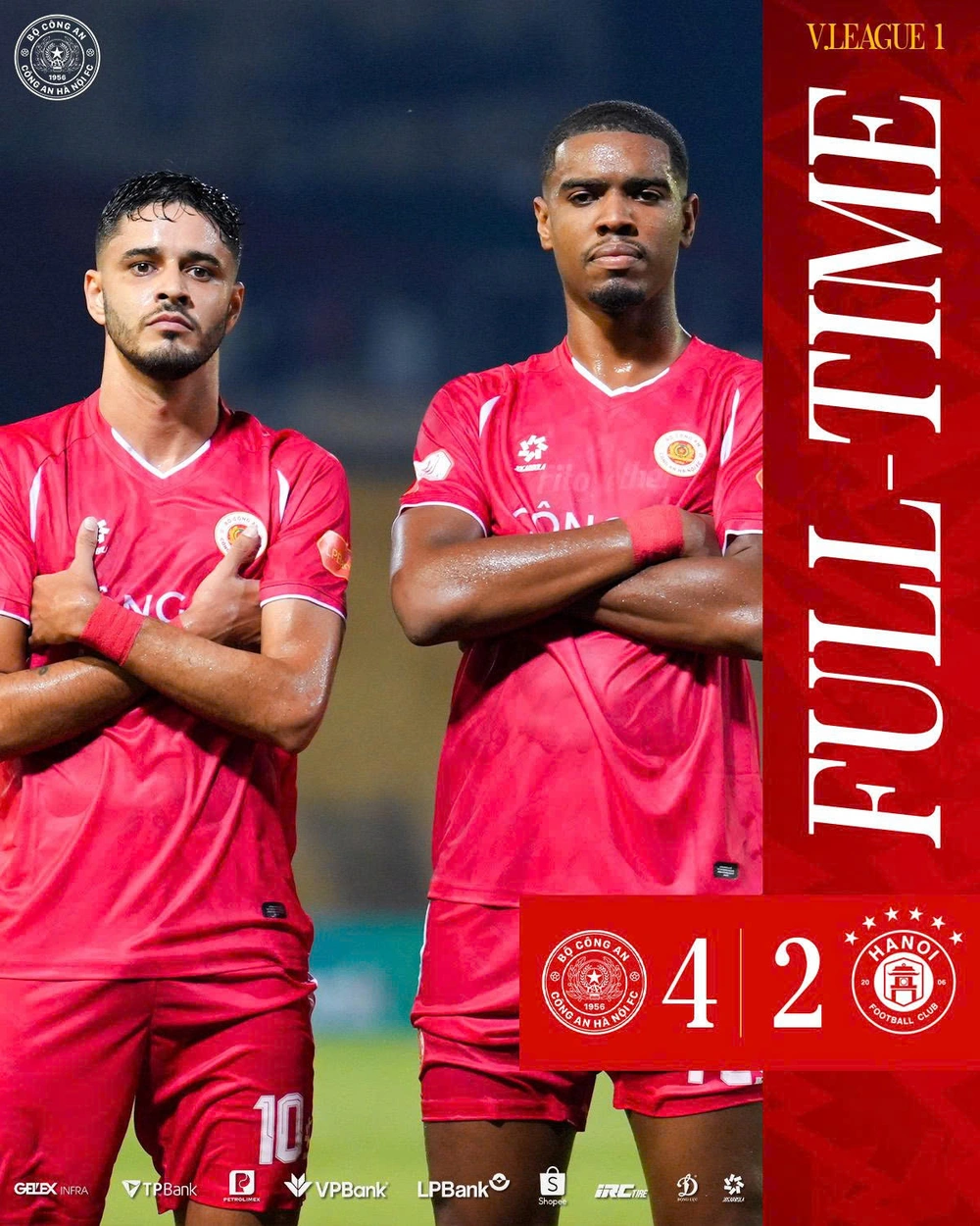Sao ngoại lập hat-trick, CAHN đánh bại Hà Nội FC trong ‘đại tiệc bàn thắng’ tại Hàng Đẫy - Ảnh 2.