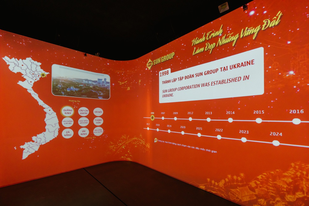 &quot;Cất cánh&quot; chuyến bay nghệ thuật của Sun Group tại triển lãm A80 - Ảnh 1.