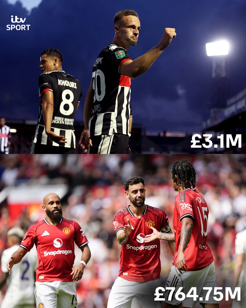 Giá trị của toàn bộ đội hình Grimsby Town chỉ bằng 10% Bruno Fernandes - Ảnh 1.