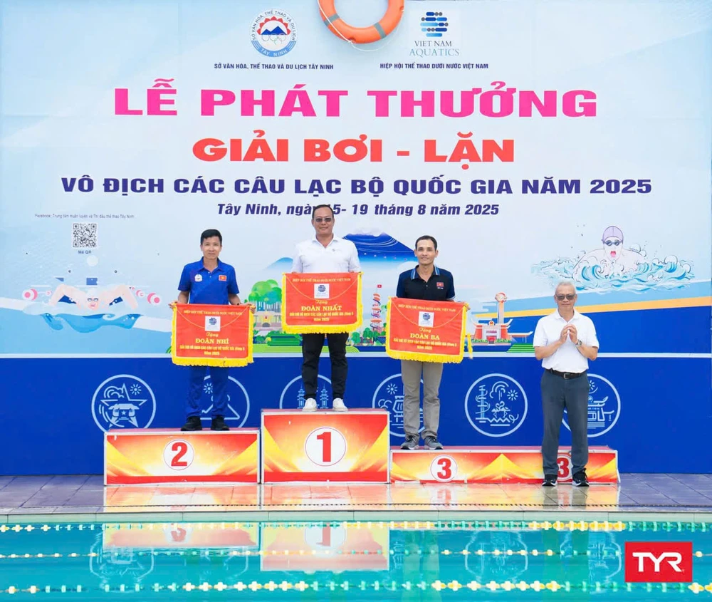 TP.HCM và Hà Nội thi đấu ấn tượng tại giải bơi, lặn các CLB toàn quốc 2025 - Ảnh 2.