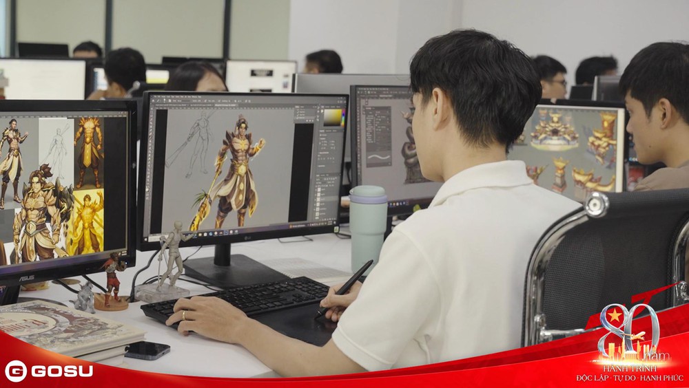 GOSU khẳng định dấu ấn game Việt trong bức tranh 12 ngành công nghiệp văn hóa tại Triển lãm Thành tựu đất nước - Ảnh 3.