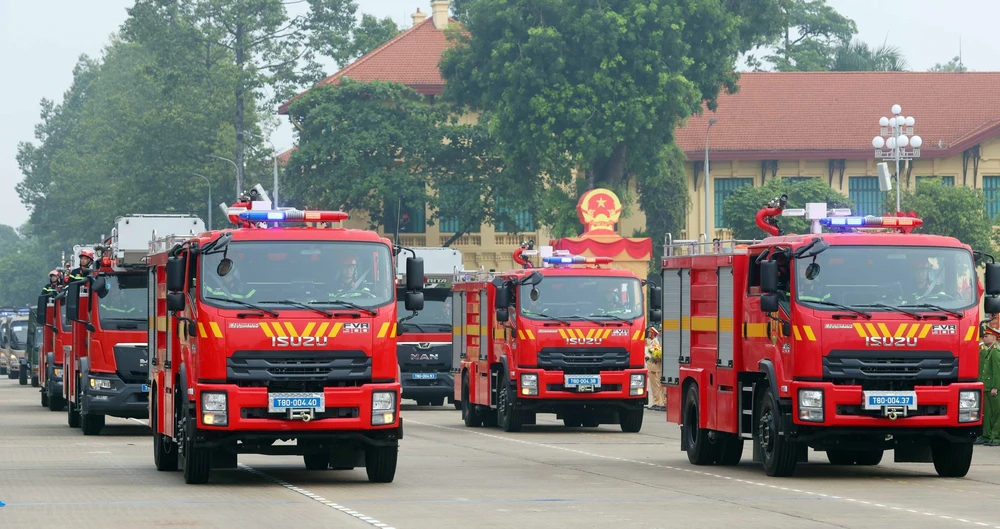 Bộ Công an xuất quân đảm bảo ANTT cho sự kiện A80 - Ảnh 7.
