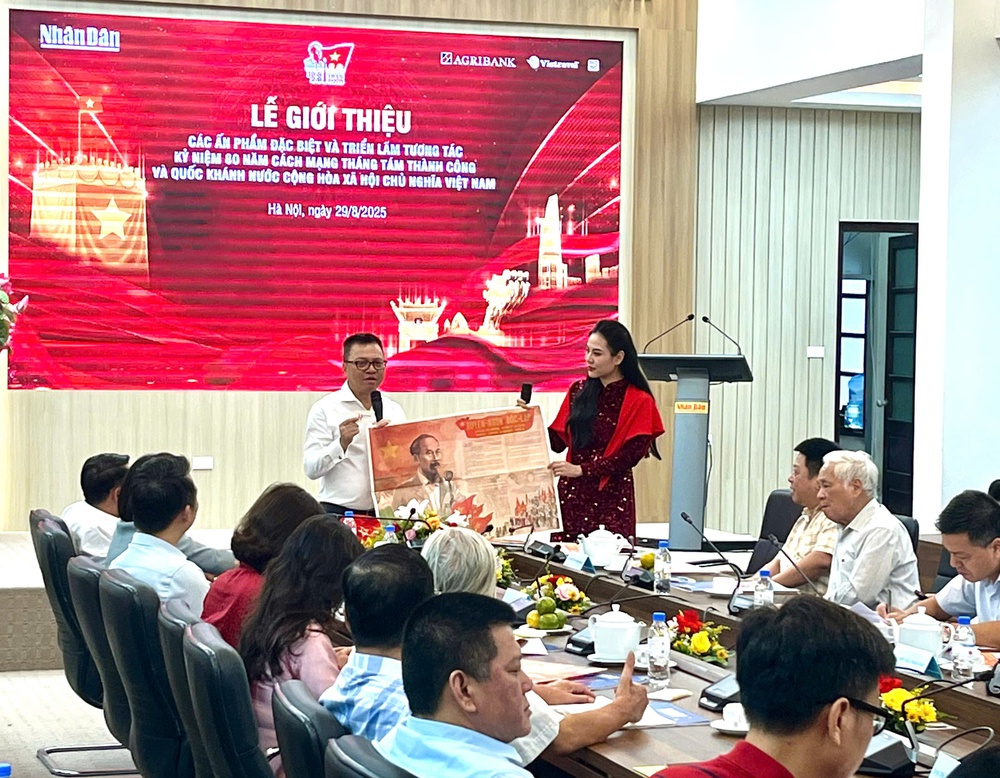 Trải nghiệm đa giác quan tại triển lãm &quot;80 năm rạng rỡ non sông - Con đường Độc lập&quot; - Ảnh 1.