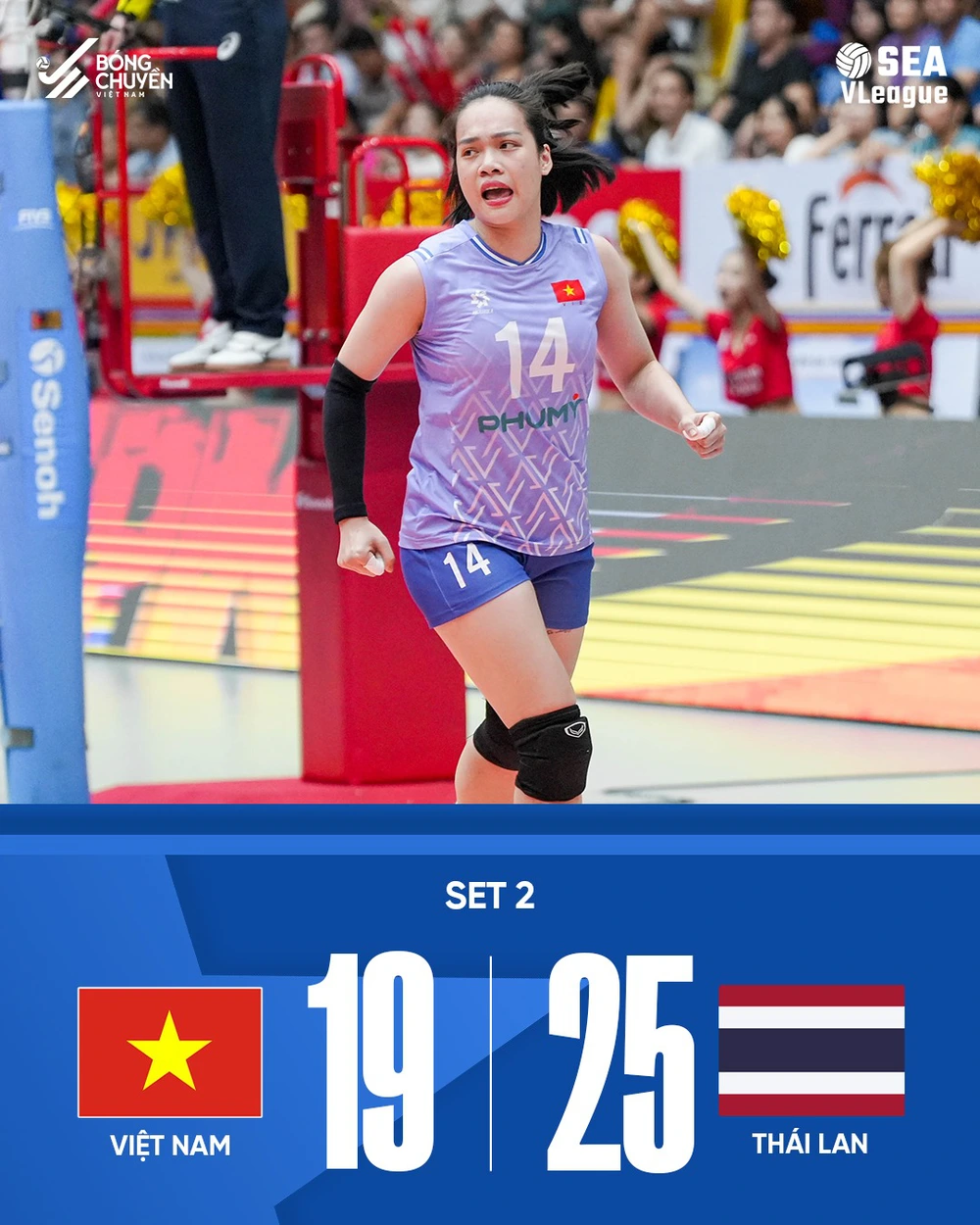 TRỰC TIẾP bóng chuyền Việt Nam 1-1 Thái Lan: Chủ nhà gỡ hòa - Ảnh 3.