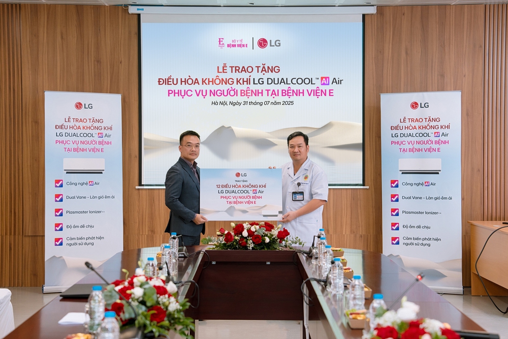 LG Electronics Việt Nam đồng hành, góp phần nâng cao chất lượng khám, chữa bệnh tại bệnh viện E - Ảnh 4.