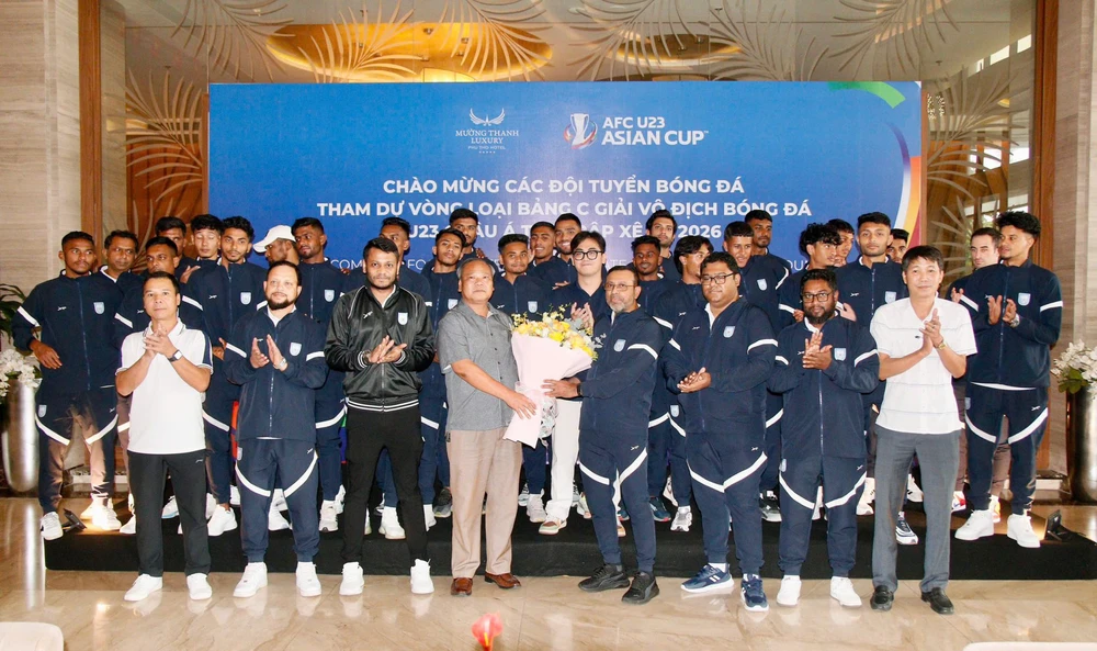 Đối thủ đầu tiên của U23 Việt Nam có mặt tại Phú Thọ - Ảnh 1.