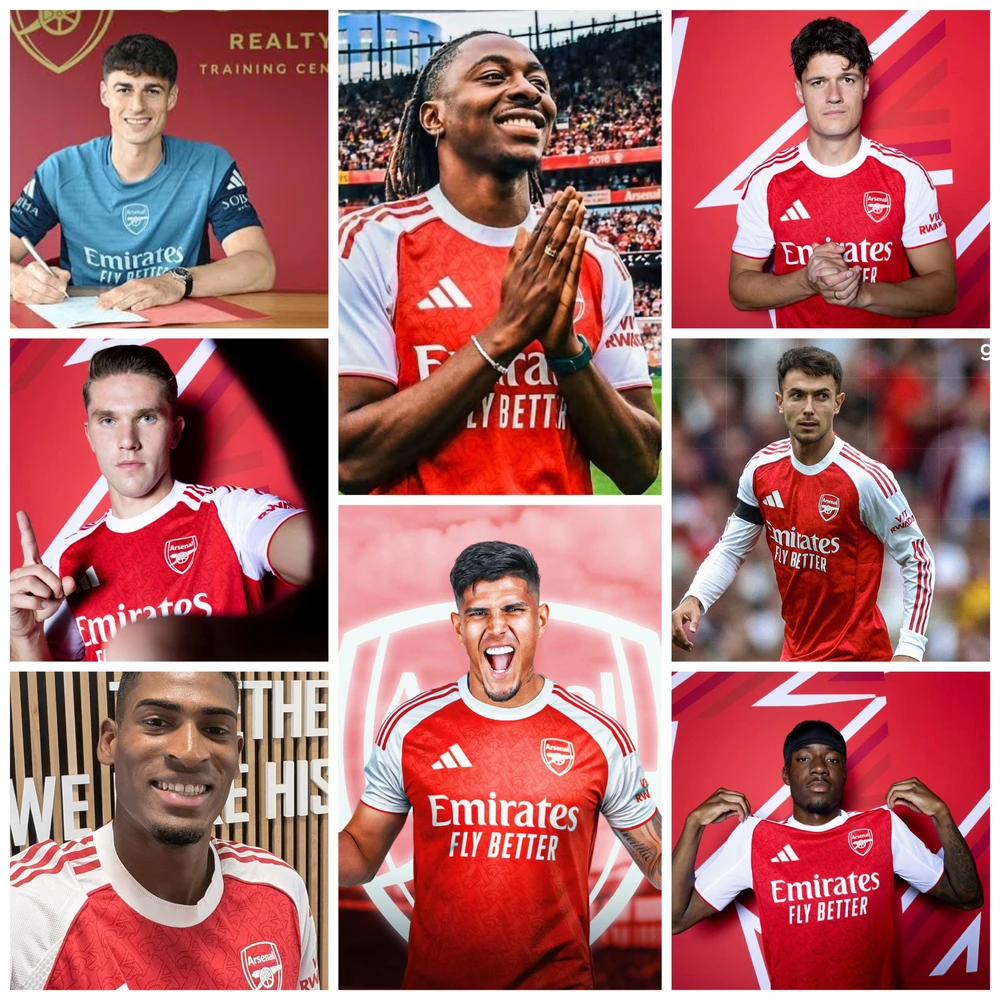 Chiêu mộ 8 cầu thủ, Arsenal có mùa Hè chuyển nhượng tiêu tốn nhiều tiền nhất trong lịch sử  - Ảnh 1.