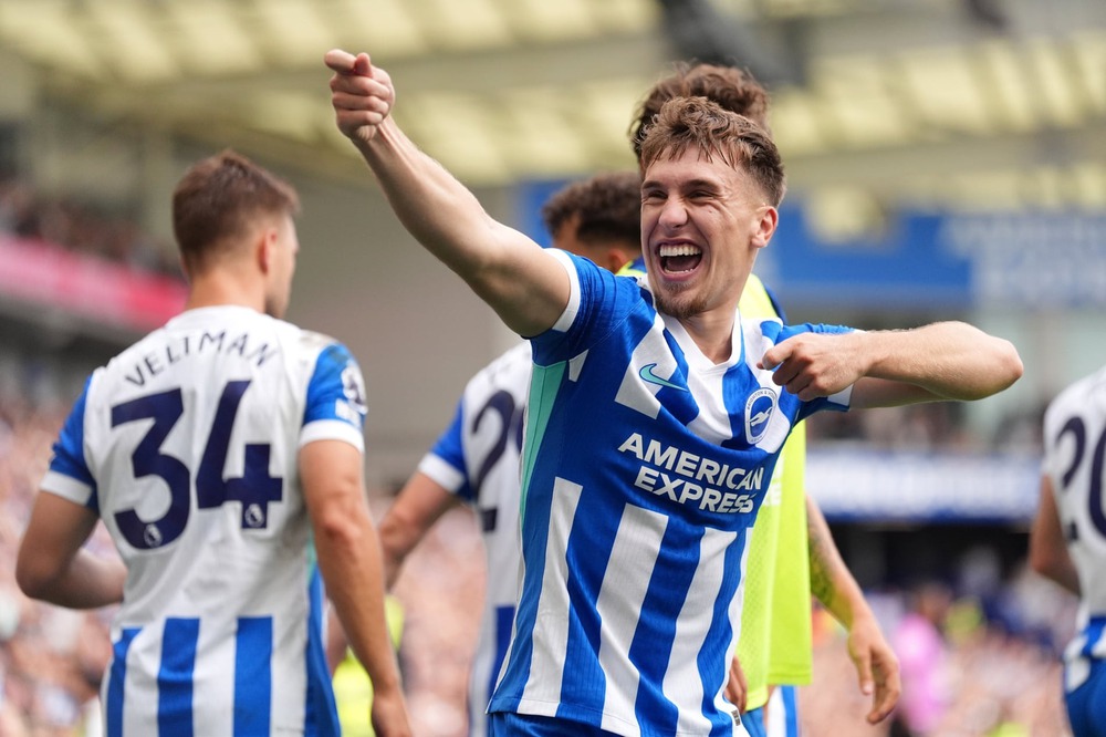 Haaland ghi bàn, Man City vẫn bất ngờ 'phơi áo' trên sân của Brighton - Ảnh 1.