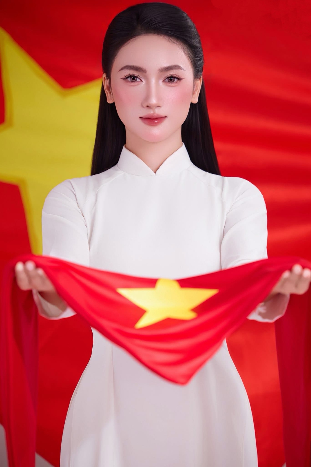 Á khôi Thúy Hằng hóa thân thành nữ chiến sĩ xinh đẹp trong &quot;Mưa đỏ&quot; - Ảnh 4.