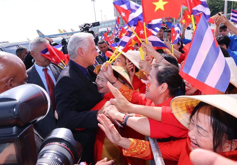 Bí thư Thứ nhất, Chủ tịch nước Cuba bắt đầu thăm cấp Nhà nước tới Việt Nam - Ảnh 7.