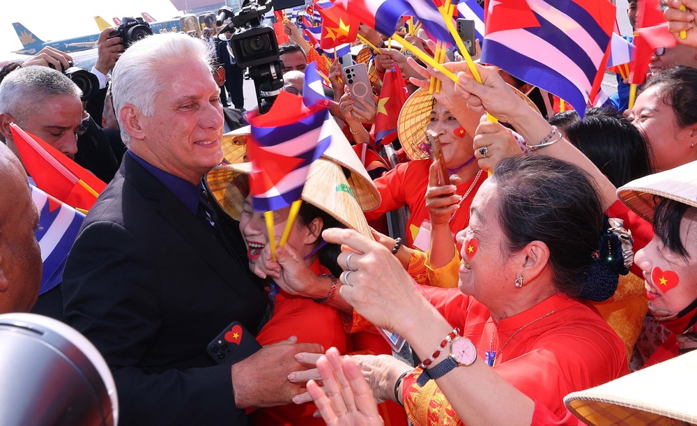 Bí thư Thứ nhất, Chủ tịch nước Cuba bắt đầu thăm cấp Nhà nước tới Việt Nam - Ảnh 8.