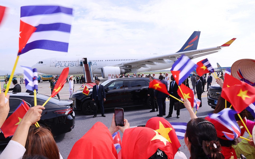 Bí thư Thứ nhất, Chủ tịch nước Cuba bắt đầu thăm cấp Nhà nước tới Việt Nam - Ảnh 9.