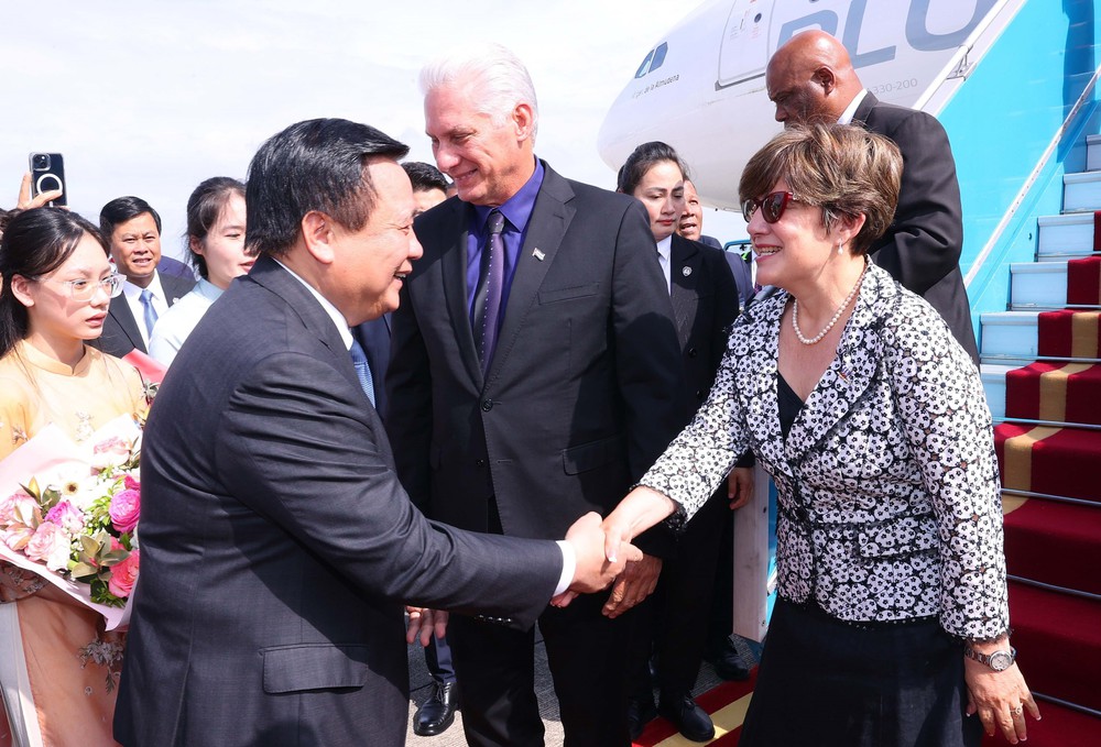 Bí thư Thứ nhất, Chủ tịch nước Cuba bắt đầu thăm cấp Nhà nước tới Việt Nam - Ảnh 4.