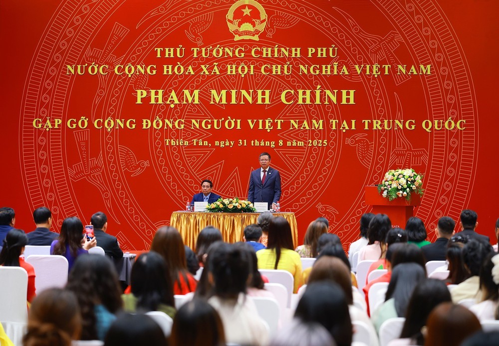Thủ tướng Phạm Minh Chính gặp gỡ cộng đồng người Việt Nam tại Trung Quốc - Ảnh 3.