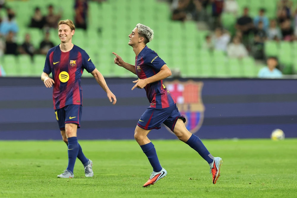 Rashford ghi bàn đầu tiên cho đội bóng mới, Barcelona thắng 5 sao trước đối thủ K-League 1 - Ảnh 1.
