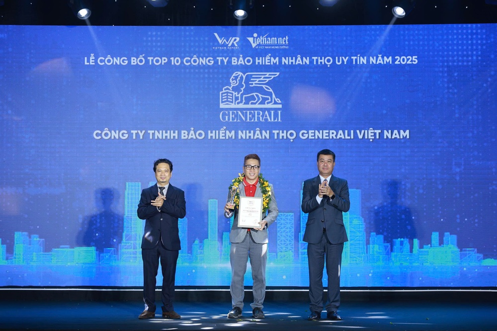 Generali Việt Nam lần thứ 4 liên tiếp lọt Top 10 Công ty bảo hiểm uy tín - Ảnh 1.