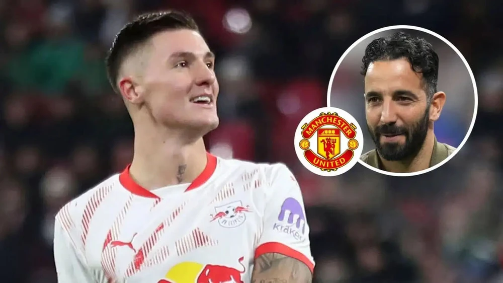 Benjamin Sesko 'tỏ tình' với cả MU và Newcastle, nhưng hé lộ đội bóng 'ưu ái hơn' - Ảnh 3.