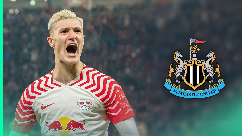 Benjamin Sesko 'tỏ tình' với cả MU và Newcastle, nhưng hé lộ đội bóng 'ưu ái hơn' - Ảnh 2.
