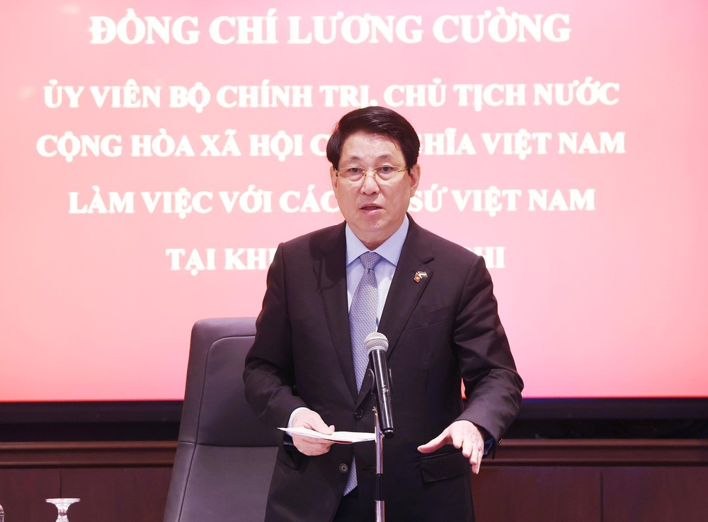 Chủ tịch nước làm việc với các Đại sứ Việt Nam tại châu Phi - Ảnh 6.