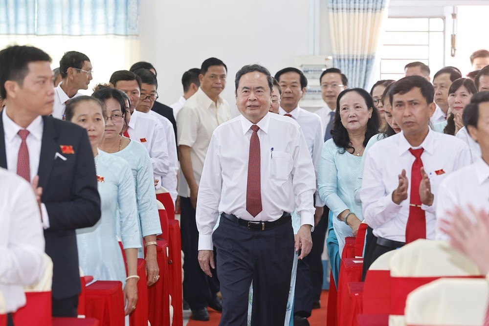 Chủ tịch Quốc hội Trần Thanh Mẫn: Chính quyền phải chủ động đến với dân - Ảnh 1.