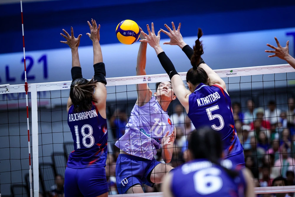 HLV Tuấn Kiệt khẳng định tuyển bóng chuyền nữ Việt Nam sẽ thắng Thái Lan ở chặng 2 SEA V.League 2025