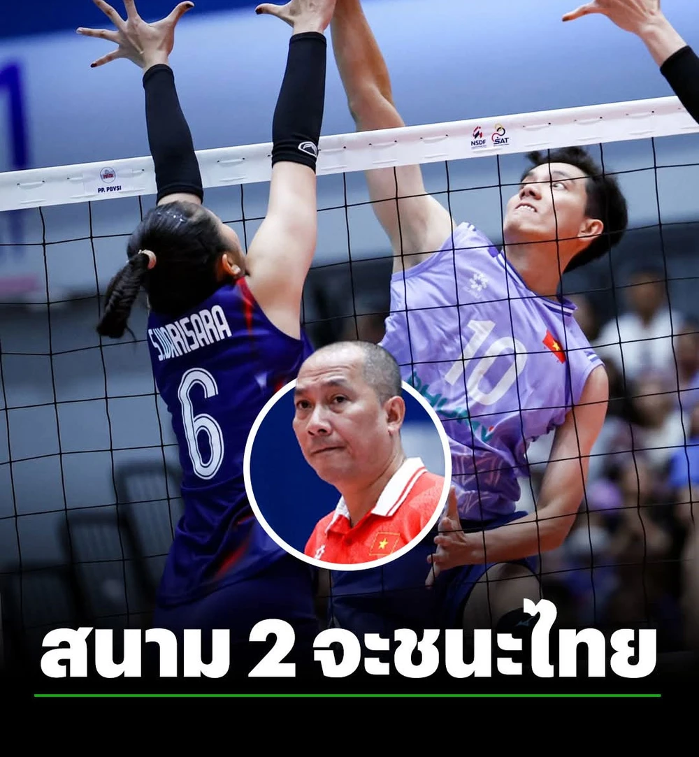 HLV Tuấn Kiệt gây sốt ở Thái Lan với phát biểu về tình huống tranh cãi ở SEA V.League - Ảnh 2. HLV Tuấn Kiệt gây sốt ở Thái Lan với phát biểu về tình huống tranh cãi ở SEA V.League - Ảnh 2.