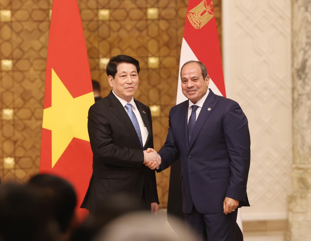 Tuyên bố chung về việc nâng cấp quan hệ lên Đối tác Toàn diện giữa nước CHXHCN Việt Nam và Cộng hoà Arập Ai Cập - Ảnh 1.