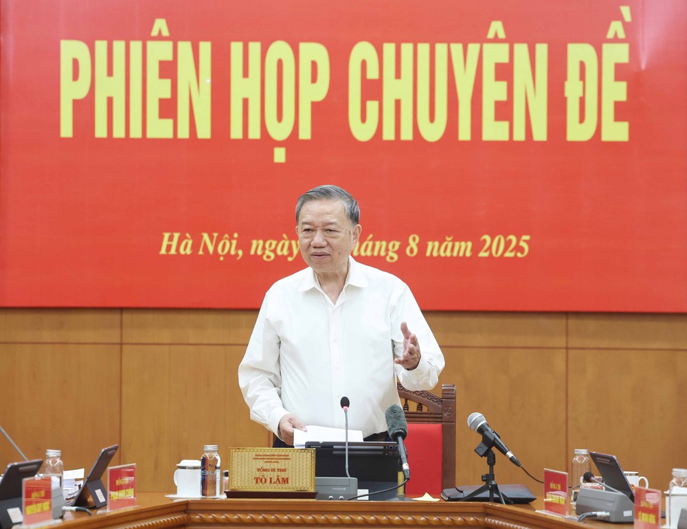 Tổng Bí thư Tô Lâm: Những điểm nghẽn đã phát hiện phải được xử lý triệt để, không cản trở phát triển - Ảnh 2.