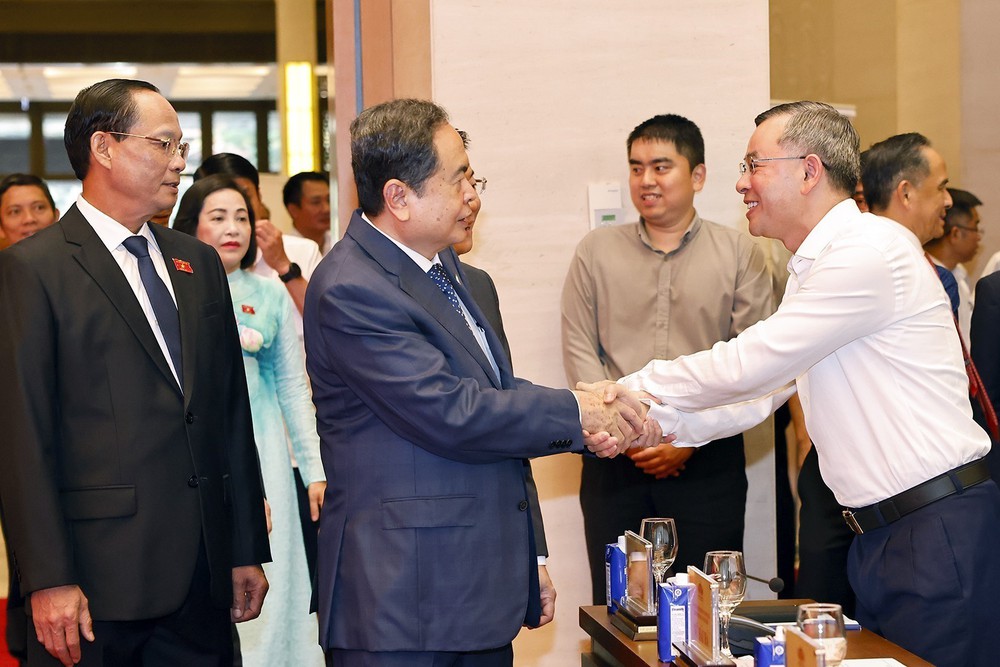 Chủ tịch Quốc hội Trần Thanh Mẫn: Giám sát để kiến tạo phát triển đất nước trong kỷ nguyên mới - Ảnh 4.