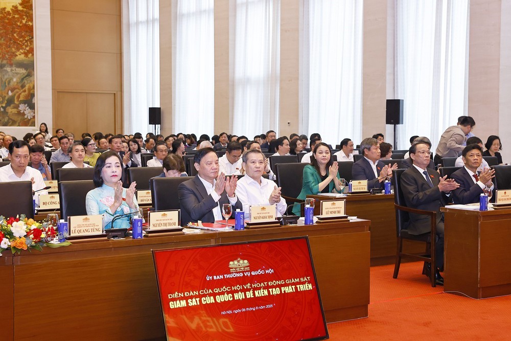 Chủ tịch Quốc hội Trần Thanh Mẫn: Giám sát để kiến tạo phát triển đất nước trong kỷ nguyên mới - Ảnh 6.