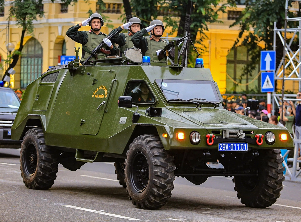 80 năm Quốc khánh: Tổng duyệt lễ diễu hành chào mừng &quot;Ngày hội vì Thủ đô bình yên&quot; - Ảnh 6.