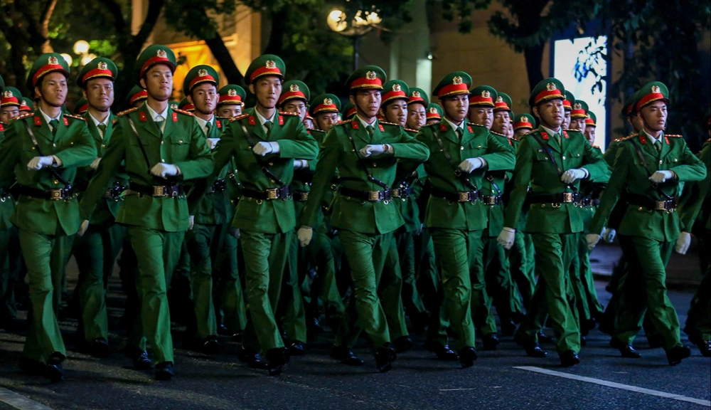80 năm Quốc khánh: Tổng duyệt lễ diễu hành chào mừng &quot;Ngày hội vì Thủ đô bình yên&quot; - Ảnh 9.